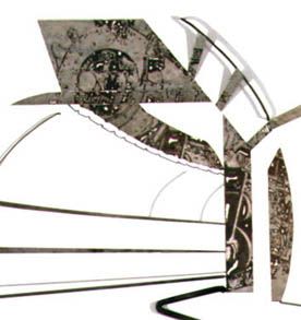 metal picture closeup